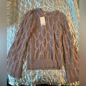 Splendid cable Knit sweater. Brand new!